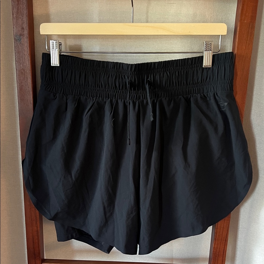 Gymshark Black Running Shorts